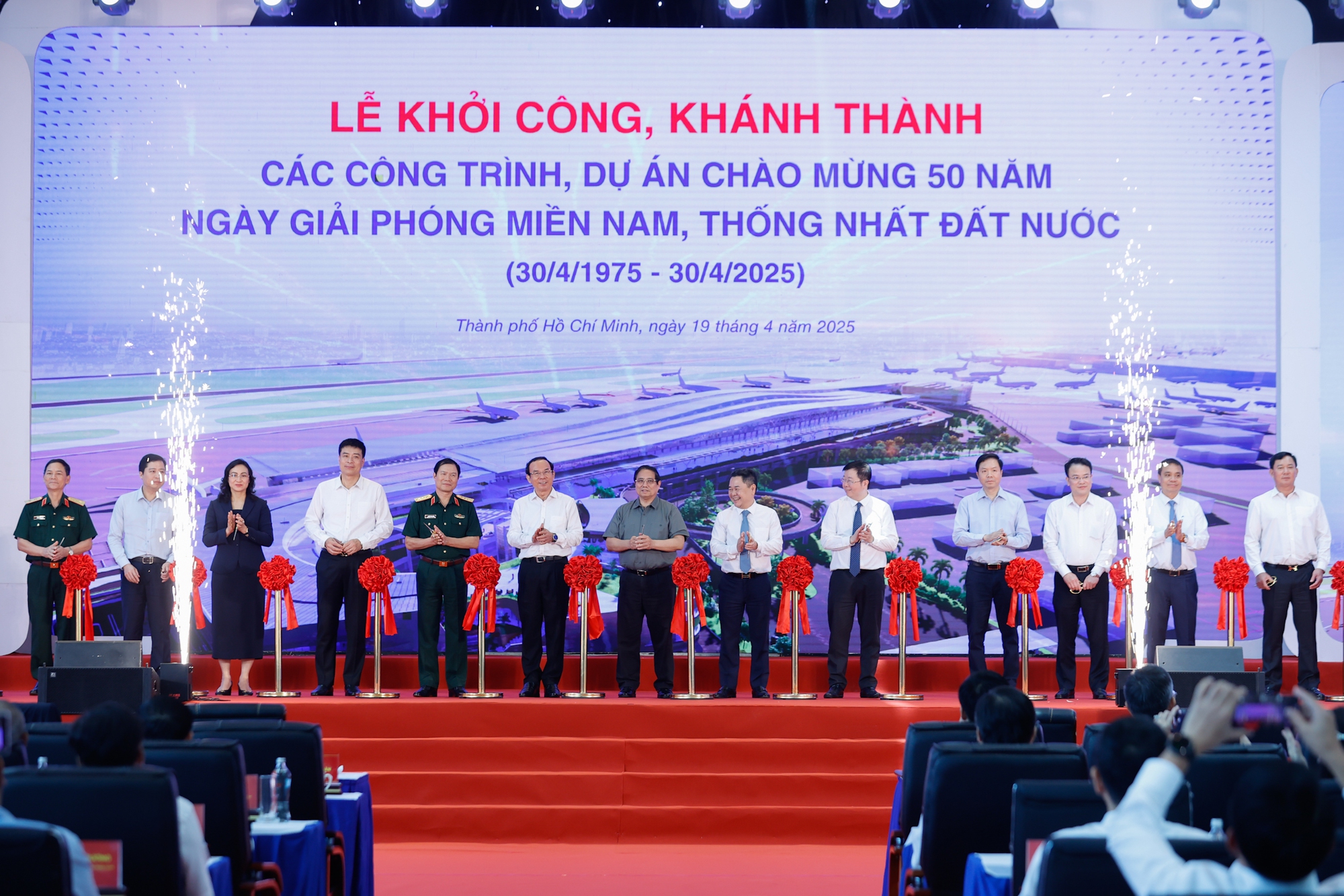 Khởi công, khánh thành các công trình, dự án lớn kỷ niệm 50 năm Giải phóng miền Nam